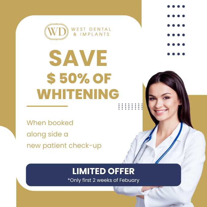 Offers for West Dental & Implants - Cost effective dental options on West Melbourne