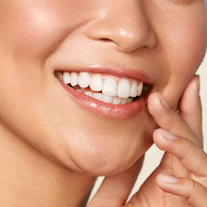 Beautiful radiant smile